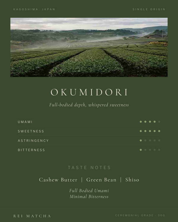 Okumidori taste card